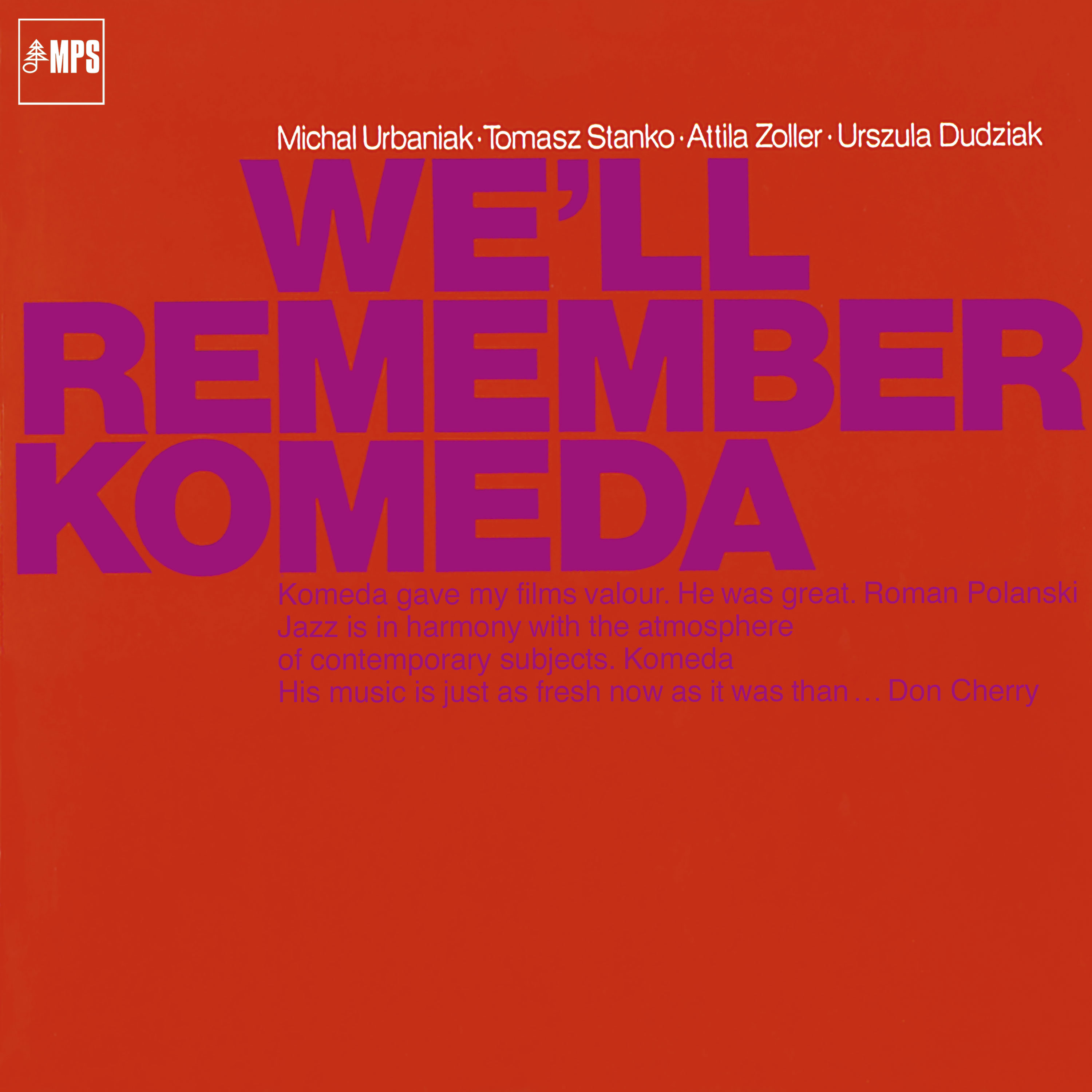 We'll Remember Komeda - MPS : MPS